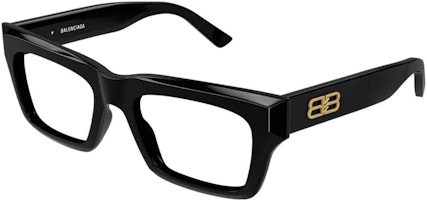 Balenciaga Rectangular Optical Glasses - Minimalist & Comfortable Design. BB0240O001 Balenciaga Rectangular Optical Glasses - Minimalist & Comfortable Design. BB0240O001