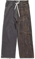 Balenciaga Relaxed Fit Drawstring Fly Casual Pants in Dark Brown. 786646TBP475964 Balenciaga Relaxed Fit Drawstring Fly Casual Pants in Dark Brown. 786646TBP475964