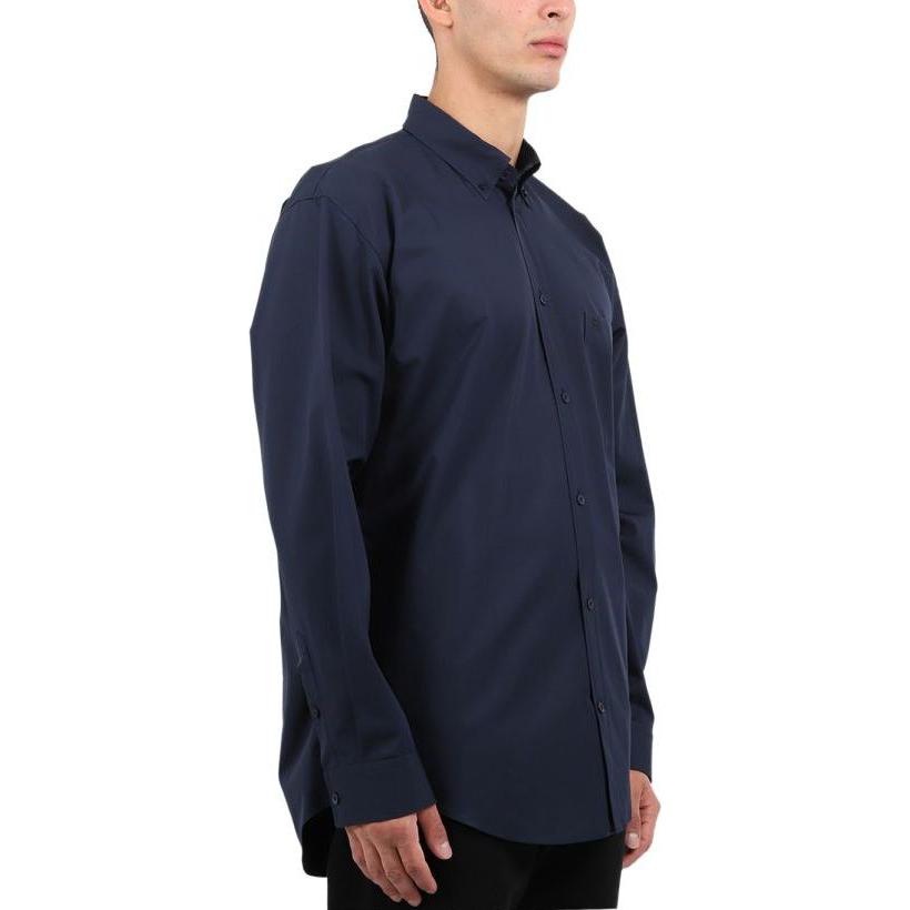 Details for 발렌시아가 릴랙스핏 프린트 긴팔 셔츠 블루 621924TIM394100