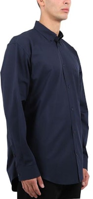 발렌시아가 릴랙스핏 프린트 긴팔 셔츠 블루 621924TIM394100 Details for 발렌시아가 릴랙스핏 프린트 긴팔 셔츠 블루 621924TIM394100