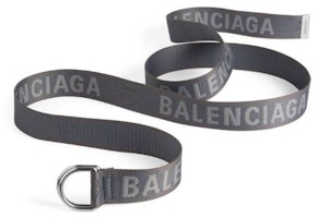 Balenciaga Simple Polyester Belt Grey 3.5CM Wide. 703137210AA4761 Balenciaga Simple Polyester Belt Grey 3.5CM Wide. 703137210AA4761