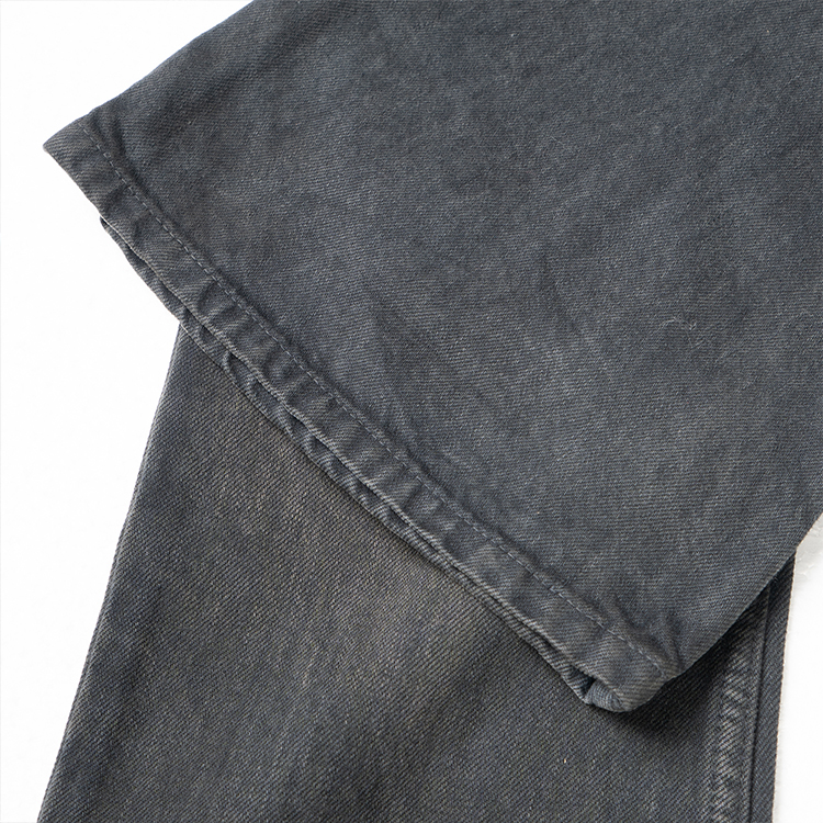 Balenciaga  Slim Fit Black Denim Zipper Jeans. 751089TOW532150 圖 8