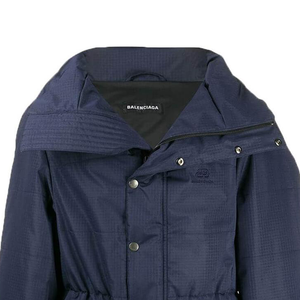 Balenciaga  Solid Color Hooded Jacket with Waist Pocket. 583954TFQ074163 圖 6