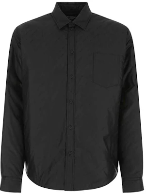 Balenciaga Kemeja Lengan Panjang Hitam Warna Polos 681457TKO401000 Order Balenciaga Kemeja Lengan Panjang Hitam Warna Polos 681457TKO401000