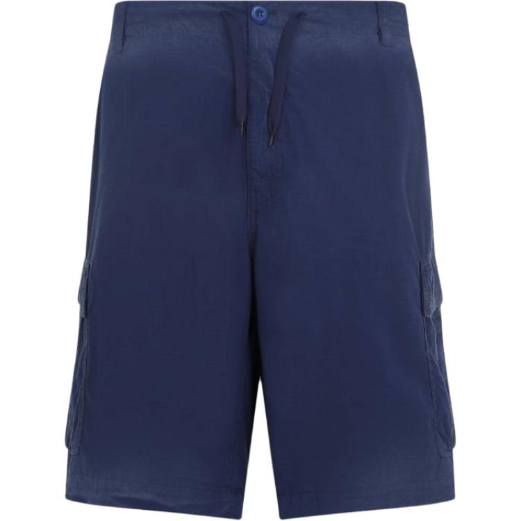 Balenciaga  Solid Color Zip Casual Shorts Regular Fit Dark Blue. 790988TQM104140 圖 2