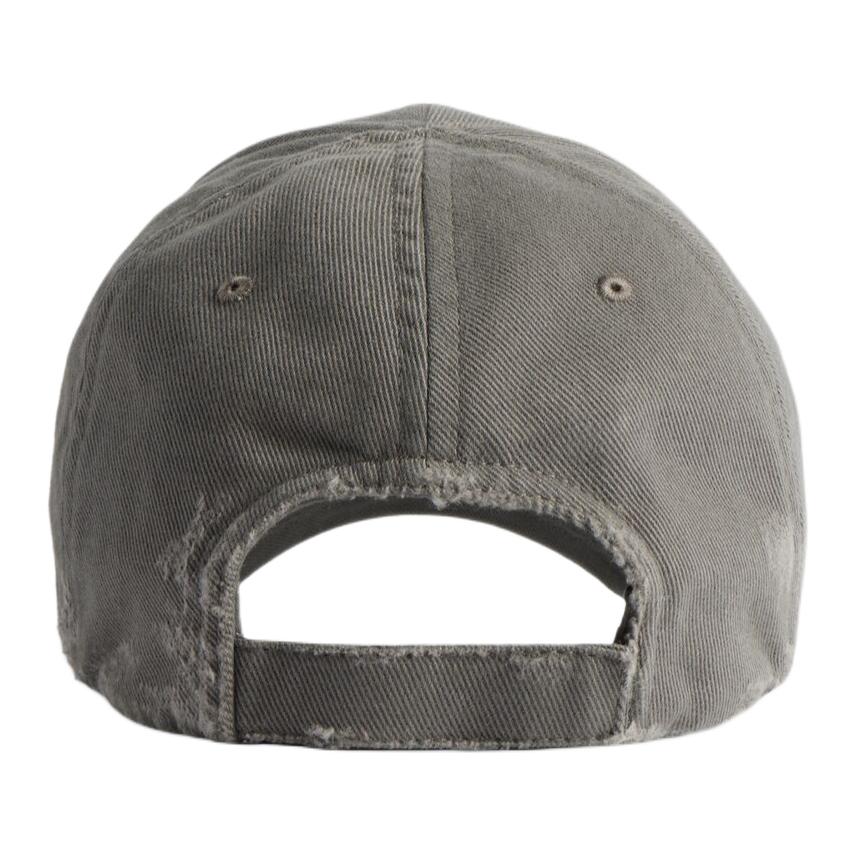 Purchase 巴黎世家 深灰色純棉實心標誌棒球帽 794890410B2