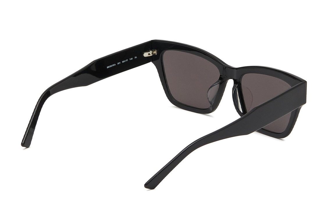Balenciaga  Square Acetate Sunglasses Black with Logo Engraving. EHA013 圖 3