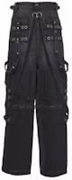 Order Balenciaga SS22 中腰黑色拉鍊飛行牛仔褲. 681693TBP471055