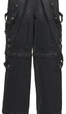 Balenciaga SS22 Mid-Waist Black Zip Fly Denim Jeans. 681693TBP471055 Sizing Balenciaga SS22 Mid-Waist Black Zip Fly Denim Jeans. 681693TBP471055