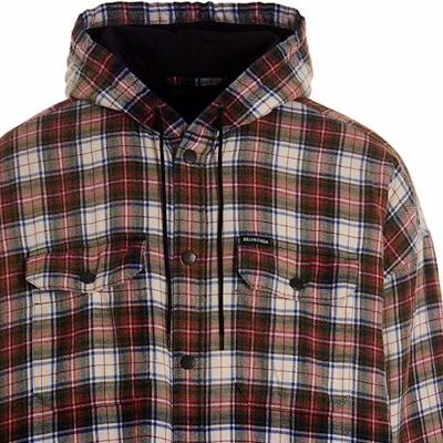 巴黎世家 SS23 花卉印花格紋細節長袖襯衫 699223TMM059783 Sizing 巴黎世家 SS23 花卉印花格紋細節長袖襯衫 699223TMM059783