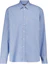Buy Balenciaga Striped Logo Button-Up Long Sleeve Shirt Light Blue Relaxed Fit 642262TIMO14841