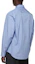 Purchase Balenciaga Striped Logo Button-Up Long Sleeve Shirt Light Blue Relaxed Fit 642262TIMO14841