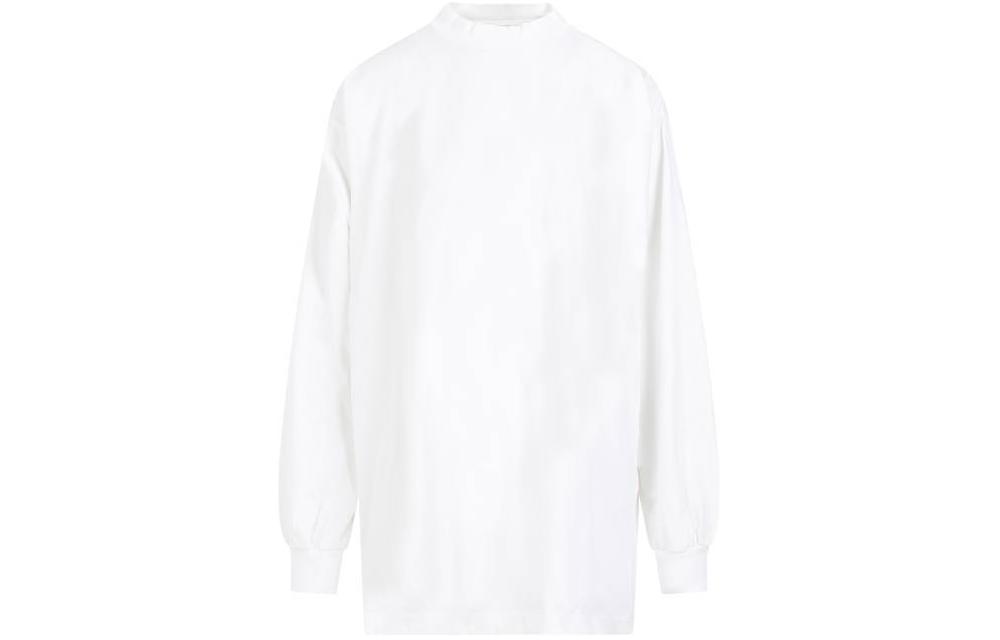 Balenciaga  White Letter Print Long Sleeve Loose Fit Crewneck T-Shirt 772208TPVU49601 圖 2