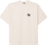Buy Balenciaga White Logo Print Crewneck T-Shirt Regular Fit. 681314TLVG99054