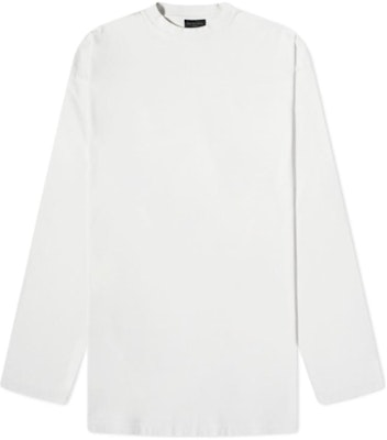Balenciaga Camiseta Blanca Manga Larga Cuello Redondo Casual Estampada. 681046TOVJ69067 Order Balenciaga Camiseta Blanca Manga Larga Cuello Redondo Casual Estampada. 681046TOVJ69067