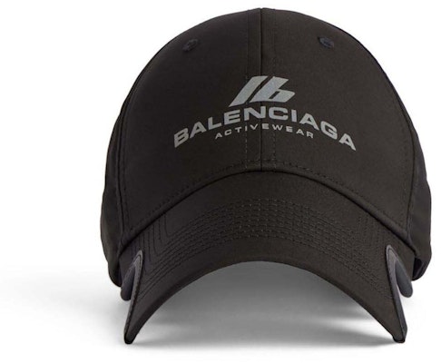 Balenciaga Activewear Cap Black Buy Balenciaga Activewear Cap Black