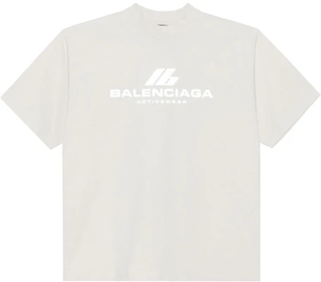 Balenciaga Kaos Oversized Unisex Logo Print Crewneck Putih SS24. 764235TQVT99016 Buy Balenciaga Kaos Oversized Unisex Logo Print Crewneck Putih SS24. 764235TQVT99016