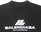 Sizing バレンシアガ アクティブウェア ロゴプリント オーバーサイズTシャツ ユニセックス ブラック SS24. 764235TQVT91083