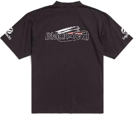 Balenciaga AI Generated Logo Letter Print Black Unisex Crewneck T-Shirt 764235TQVG19034 Lookbook Balenciaga AI Generated Logo Letter Print Black Unisex Crewneck T-Shirt 764235TQVG19034