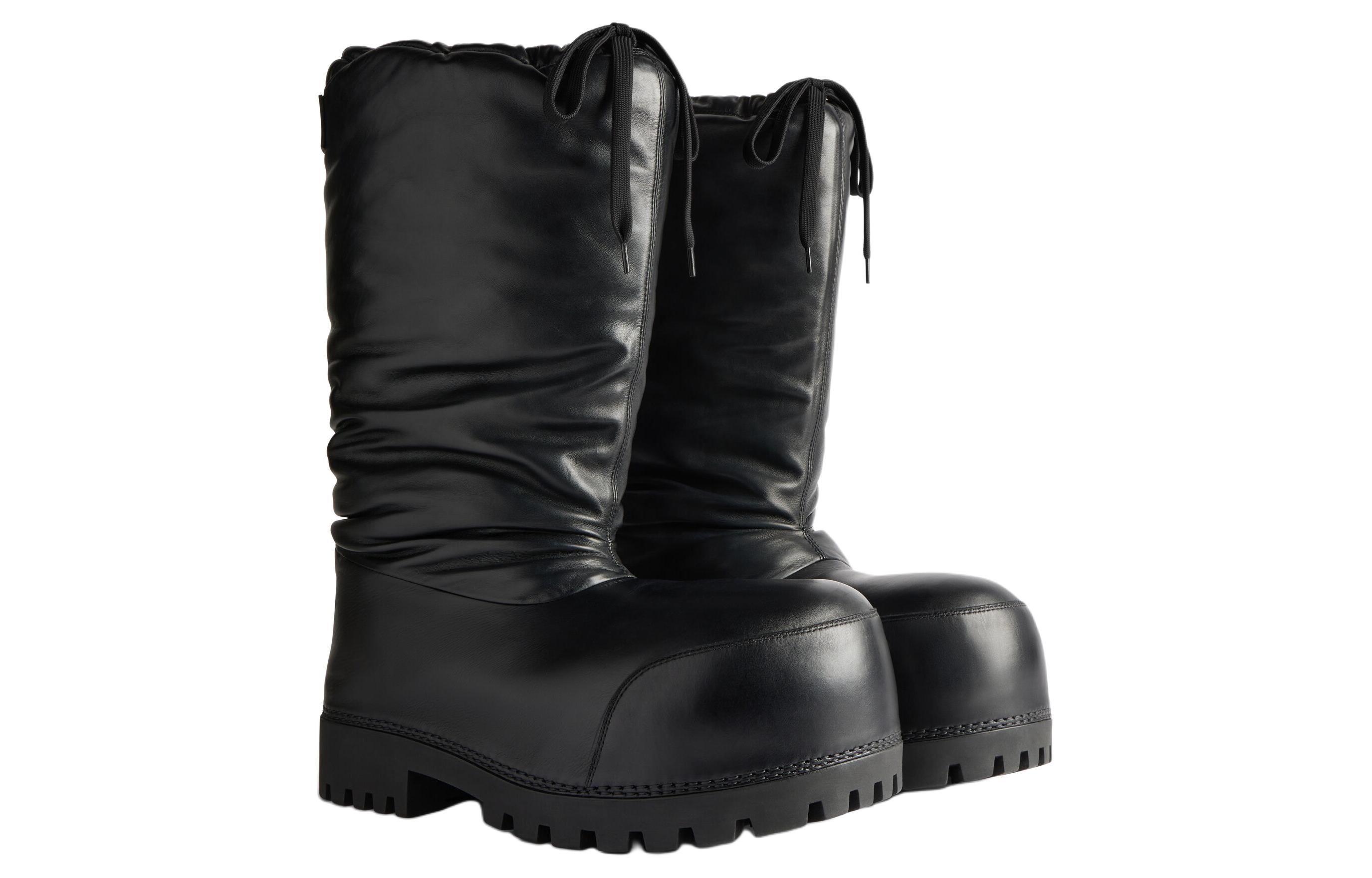 Lookbook Balenciaga Alaska Boot 'Black Comfort' Hitam Nyaman 780564WBDH01000