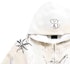 Cheap 巴黎世家全印花连帽拉链外套 男女同款 白色常规版型 770939TQVK13307