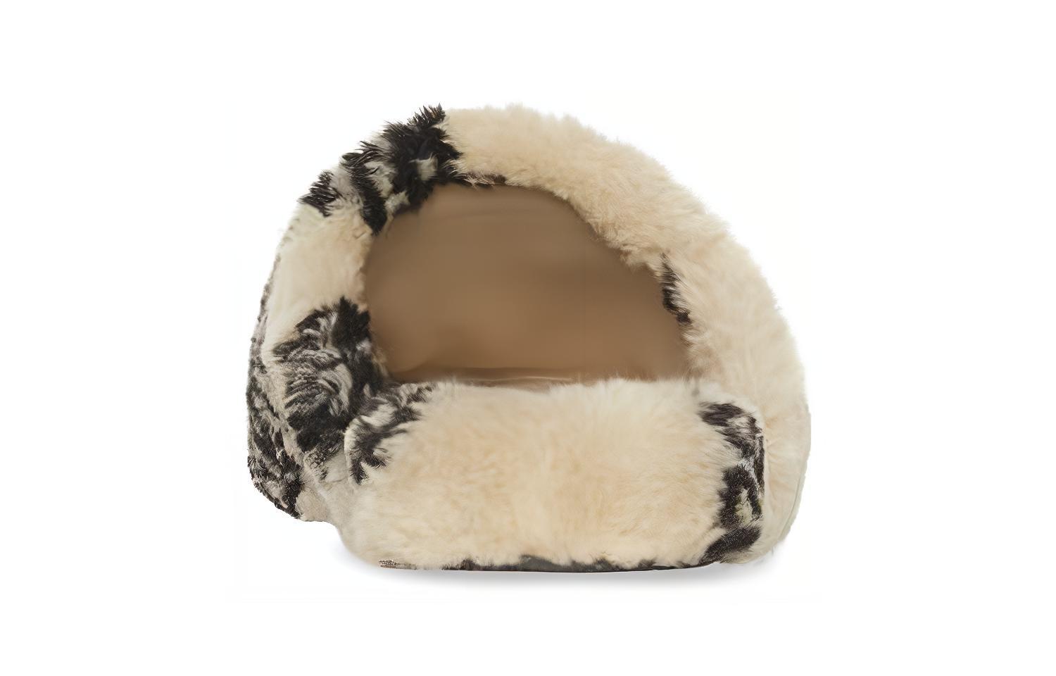 Purchase Balenciaga Mule Beige Teddy con Logo Completo 714182W2L412010