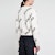 Balenciaga Allover Logo Crewneck 'Chalky White/Black'