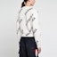 Details for Balenciaga Allover Logo Crewneck 'Chalky White/Black'