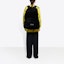 Shop Balenciaga Allover Logo Crewneck 'Yellow/Black'