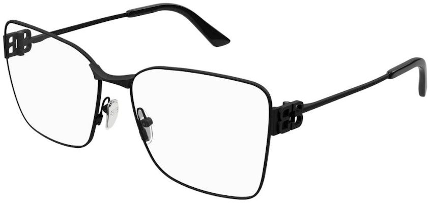 Kacamata Optik Balenciaga Alloy Square Hitam Unisex/Desain Pasangan. BB0339O001 Order Kacamata Optik Balenciaga Alloy Square Hitam Unisex/Desain Pasangan. BB0339O001