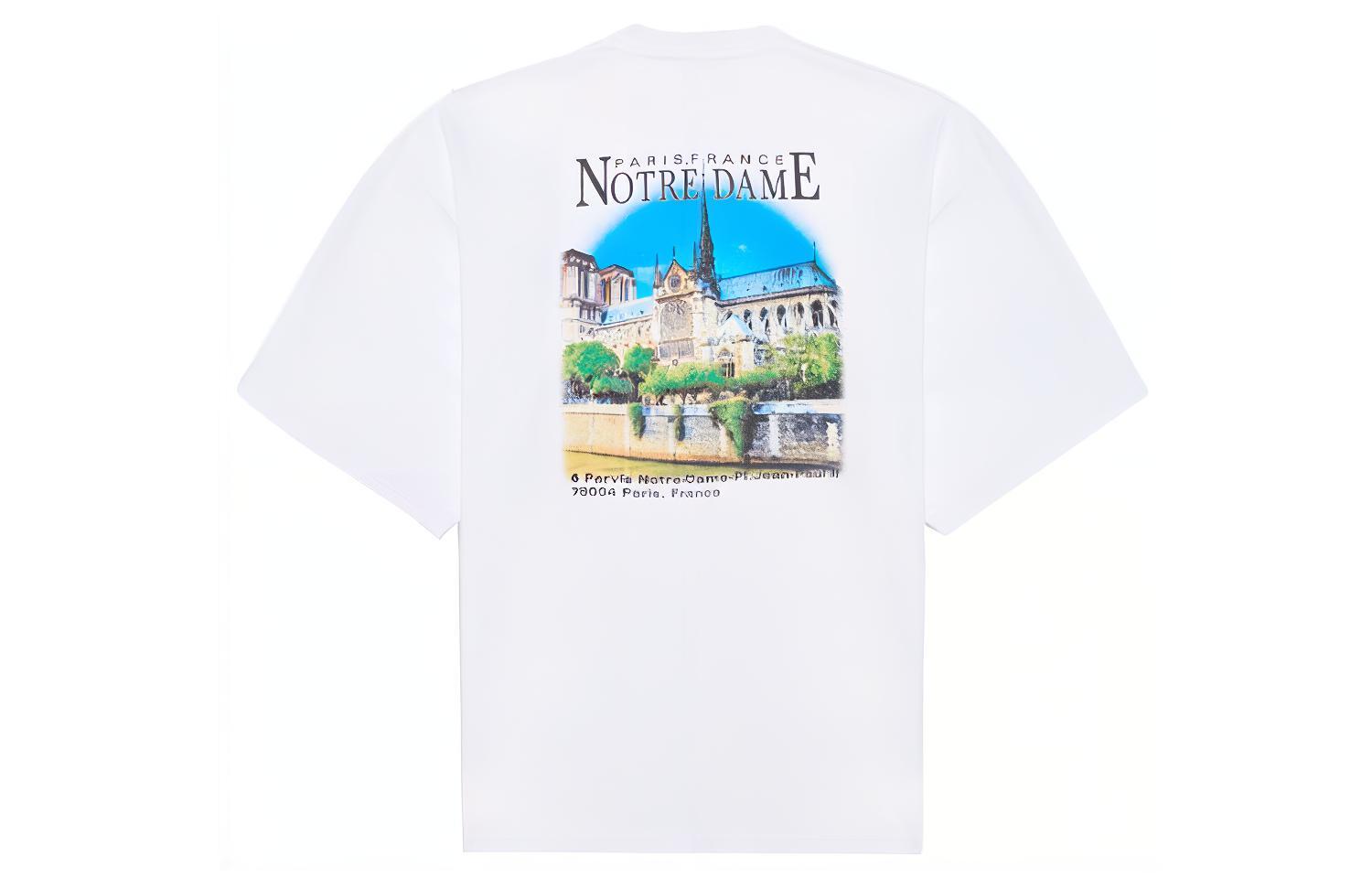 Balenciaga Alphabet Architecture Graphic Tee Unisex White 641614TJVH69000 圖 3