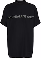 Balenciaga Alphabet Logo Crewneck T-Shirt Unisex Regular Fit Black. 787358TQVU21083 Balenciaga Alphabet Logo Crewneck T-Shirt Unisex Regular Fit Black. 787358TQVU21083