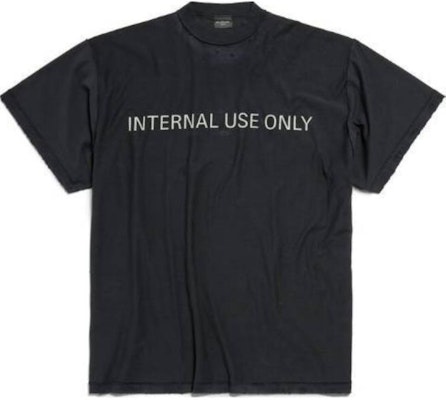 Balenciaga Alphabet Logo Crewneck T-Shirt Unisex Regular Fit Black. 787358TQVU21083 Order Balenciaga Alphabet Logo Crewneck T-Shirt Unisex Regular Fit Black. 787358TQVU21083