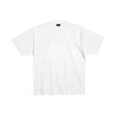 Balenciaga Alphabet Logo Print Unisex White Crewneck T-Shirt Regular Fit. 764235TPVU49601
