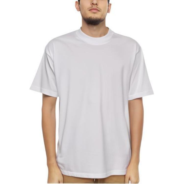 Balenciaga Alphabet Logo Print Unisex White Crewneck T-Shirt Regular Fit. 764235TPVU49601 圖 4