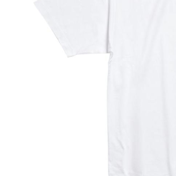 Balenciaga Alphabet Logo Print Unisex White Crewneck T-Shirt Regular Fit. 764235TPVU49601 圖 7