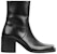 Balenciaga But Ankle 'Smooth Calfskin Hitam' 653993WBBW11000