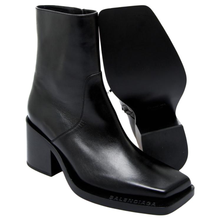 Purchase Balenciaga Ankle Boots 'Smooth Calfskin Black' 653993WBBW11000