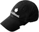 Order Balenciaga Apple Letter Embroidered Cotton Baseball Cap Unisex Black. 713931-410B2-1077