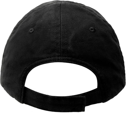 Balenciaga Apple Letter Embroidered Cotton Baseball Cap Unisex Black. 713931-410B2-1077 Purchase Balenciaga Apple Letter Embroidered Cotton Baseball Cap Unisex Black. 713931-410B2-1077