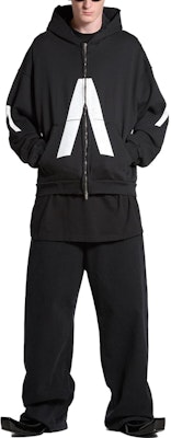 巴黎世家Apple Music限定联名印花男款连帽衫 744457TQVA61561 Shop 巴黎世家Apple Music限定联名印花男款连帽衫 744457TQVA61561