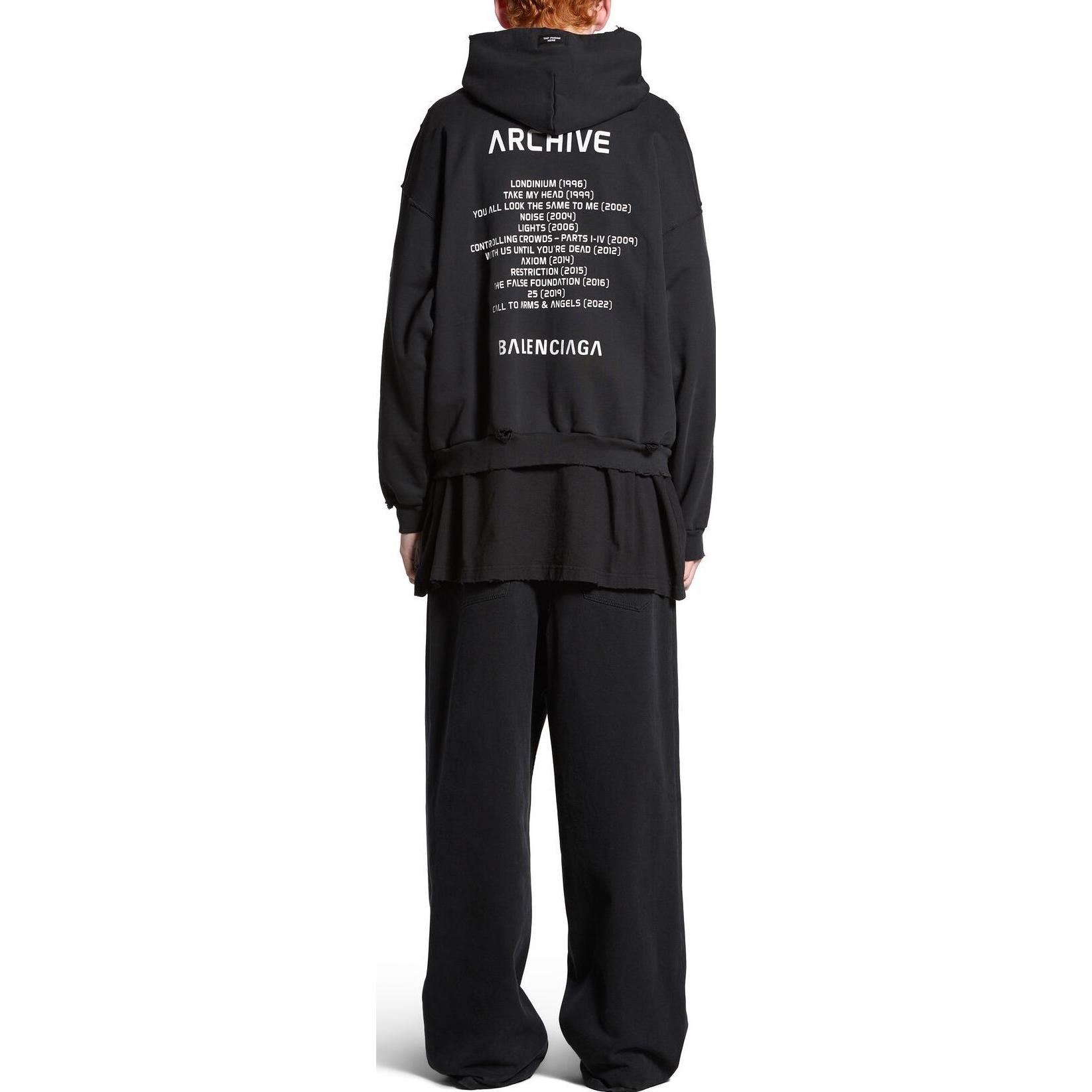 Purchase 巴黎世家Apple Music限定联名印花男款连帽衫 744457TQVA61561