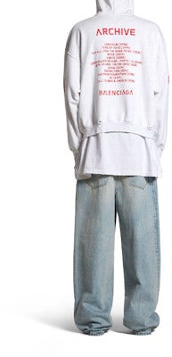 巴黎世家Apple Music限定联名印花男款连帽衫 744457TQVA61561 1