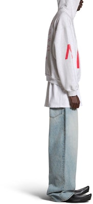 巴黎世家Apple Music限定联名印花男款连帽衫 744457TQVA61561 2