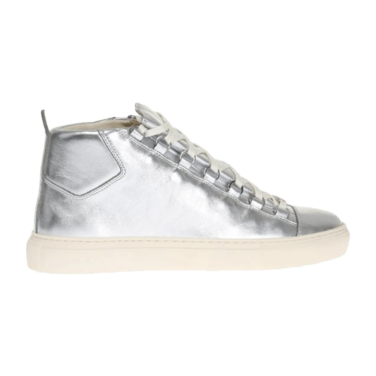 Buy Balenciaga Arena High Metallic Silver 483497 WAZ20 8100 Novelship