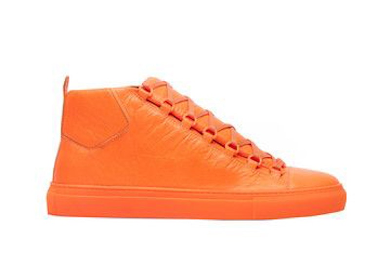 Balenciaga Arena High 'Orange Fluo' 412381-WAXX0-7521