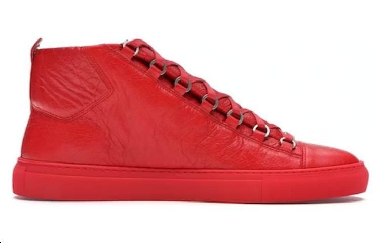 Order 巴黎世家競技場高筒運動鞋『紅色』412381 WAY40 6212