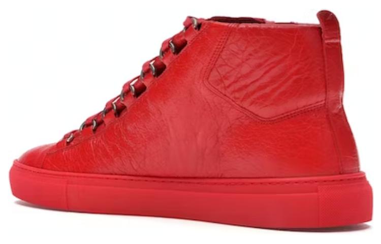 Shop 巴黎世家競技場高筒運動鞋『紅色』412381 WAY40 6212