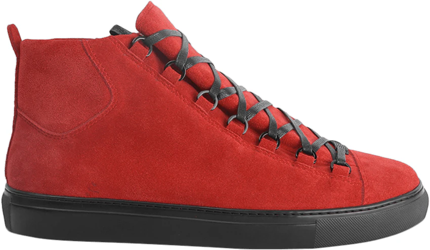 Balenciaga arena high top red sales