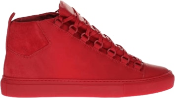 Balenciaga Arena High 'Red Suede' 412345-WAX30-6500 Balenciaga Arena High 'Red Suede' 412345-WAX30-6500